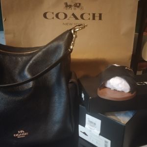 Coach Purse and Matching Sandals